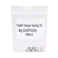 10Pcs/Bag Dental Orthodontic Anterior Teeth Torque Wire Spring Rectangular