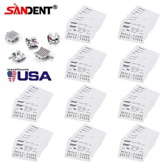 Dental Orthodontics Brackets Brace Standard Roth.022 Hooks 3 Metal 20pcs/pack DL