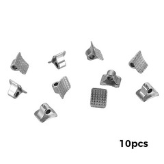 25 Type Dental Orthodontic Lingual Buttons Bondable Round /Rectangular Base