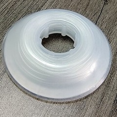 2X Orthodontic Archwire Sleeve Elastic Protective Tube Dental Wire Bracket Clear