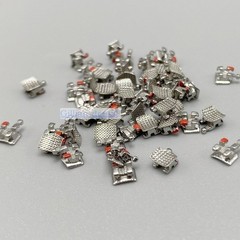 100 Pcs Dental Orthodontic Metal Brackets Mini Roth 022 345 Hooks Braces In Bulk