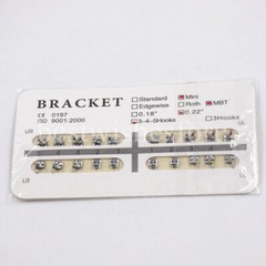 25 Types Options 3 4 5 Hooks Dental Orthodontic Metal Bracket Braces Roth MBT