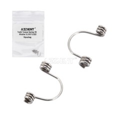 10pcs Dental Anterior Teeth Torque Orthodontic Rectangular Springs Wire Single