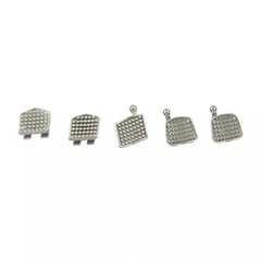 Dental Orthodontic Metal Brackets MIM Mini Braces Roth MBT 018 022 345 Hooks