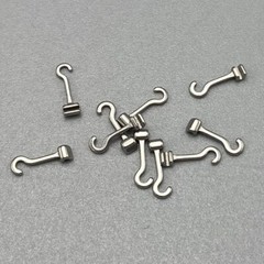 Dental Orthodontic Crimpable Hook Torque Spring Lingual Buttons Long Short Stop