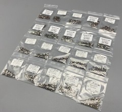50pcs Dental Orthodontic Brackets metal Braces Standard MBT Slot 022 345 hooks