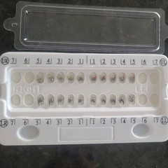 G&H Dental Orthodontic MINI MBT bracket .022, Hooks on 3,4,5
