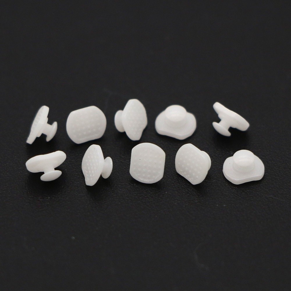 Dental Ortho Composite Ceramic Lingual Button Bondable Rectangular/Round Base