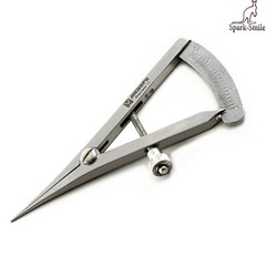 Dental Castroviejo Measuring Gauge 0-20mm Straight Surgical instruments Medspo