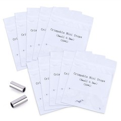 Dental Orthodontic Mini Stop Hooks Crimpable Hook Closed for Arch wire 0.5/0.8mm