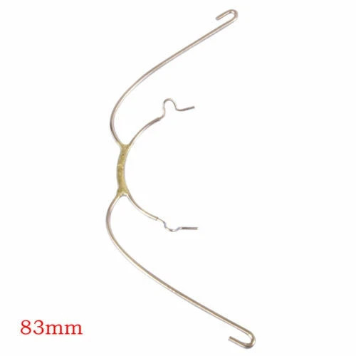 Dental Orthodontic Stainless Steel Hook 6 Sizes Extraoral Face Bow With Cuspid