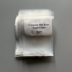 100pcs Dental Orthodontic Crimpable Hooks crimpable Mini Stops 0.5mm/0.8mm