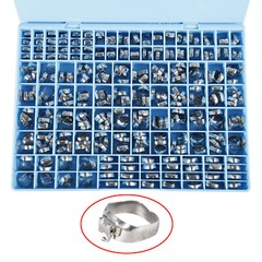 85 Set Dent Orthodontic 1st Molar Bands w/ Convertible Roth 022 Single Tube M!