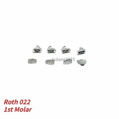 Dental Ortho Buccal Tubes 1st Molar Roth 022 Mesh Base Bondable