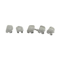 10 Set Orthodontic Brackets MIM Dental Braces 1st Molar Tube Roth 022 3 4 5 6-6