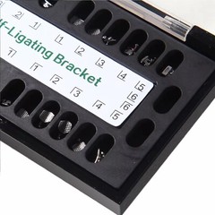 5 packs Dental Self-ligating Metal Brackets Bracket Roth 0.022 345 Hooks u