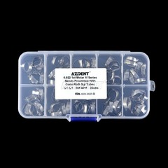 20 Set Dental Ortho Buccal Tubes 1st Molar Roth.022 M Series With Bands 36#-40+#