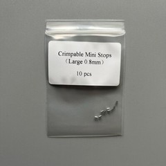 10pcs Dental Orthodontic Crimpable Hooks crimpable Mini Stops 0.5mm/0.8mm