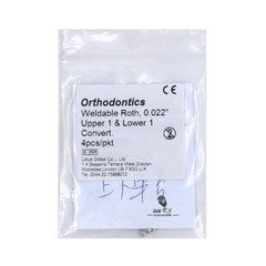 10X Dental Orthodontic Buccal tube Convert Weldable Roth 0.022″ U1 L1 4pcs/pkt