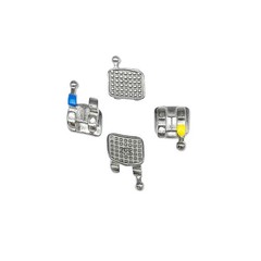 Dental Orthodontic Monoblock Bracket Braces Mini Roth/MBT 018/022 Hooks 3-4-5