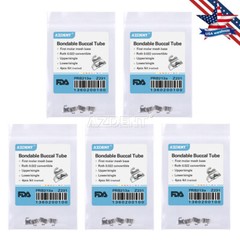 AZDENT Dental Orthodontic 1st Molar Buccal Tube Bondable Convertible Roth .022