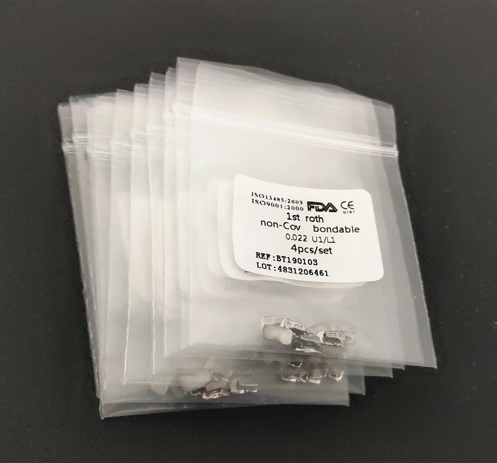 40Pc Dental Buccal Tube 1st/2nd MBT/Roth .022 Molar Bondable No-cov Orthodontic
