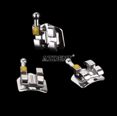10kits AZDENT Dental Brackets Braces Orthodontic Mini Roth0.022″ Hooks 3-4-5