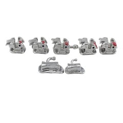 Ormco Damon Dental Roth Orthodontic Brackets Self Ligating Braces Ceramic Metal