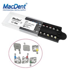 MACDENT Dental Orthodontic Monoblock MIM Bracket Braces Mini Roth/ MBT 018/ 022
