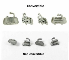 Dental Orthodontic Buccal Tubes Bracket Braces 1st/2nd Molar Roth MBT 022/018