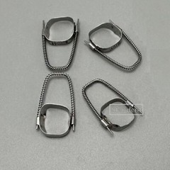 Dental Orthodontic Preformed Loop 1st 2nd Molar bands Space Retainer Maintainer