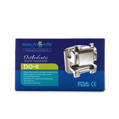 Orthodontic Self-ligating Brackets Spherical Bracket Dental Metal Brace ROTH/MBT