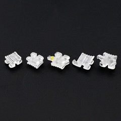 STAR ABSOLUTE Dental Orthodontic Sapphire Ceramic Bracket Brace Roth MBT 022 345