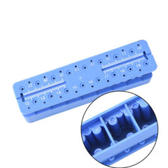 Endo Measuring Block Holder Stand Dental File Ruler Endodontic Supply Plastic