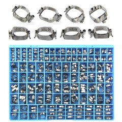 85 Set Orthodontic Molar Bands Roth Convertible Double Tubes Lingual Sheath 3M