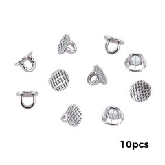 25 Type Dental Orthodontic Lingual Buttons Bondable Round /Rectangular Base