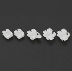 STAR ABSOLUTE Dental Orthodontic Sapphire Bracket Ceramic Brace Roth MBT 022 345
