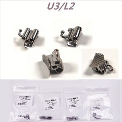 5Kits Dental Orthodontic Buccal Tubes MBT 022 1st Molar U3/L2 Conv Triple SS