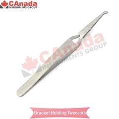 Orthodontic Bracket Holding Reverse Action Tweezer Dental Direct Bond