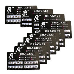 YOKA Dental Ortho Brackets Metal Mini/Standard MBT/Roth 018/022″ 3/345 Hooks