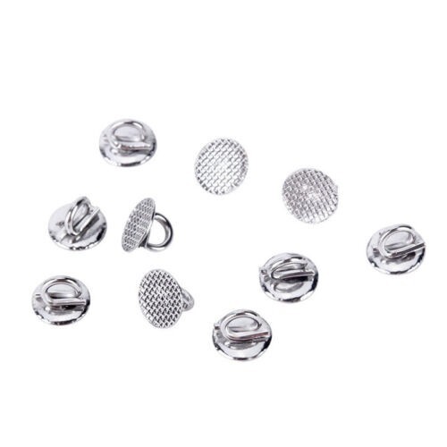 Dental Orthodontic Direct Bond Eyelet Round Base Lingual Buttons 10pcs/pk