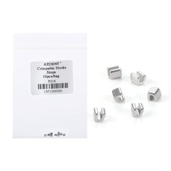 AZDENT Dental Orthodontic Crimpable Hook Stops Type Fixed on Arch Wires 10pcs/pk