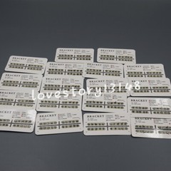 10 Packs Separable Metal Dental Orthodontic Brackets Mini/Standard 018/022 Slot