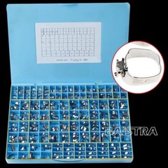 AZDENT Dental Orthodontic Bands &Buccal Tube 1st 2nd Molar Roth MBT 0.022 Tube