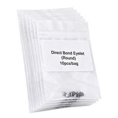 Dental Orthodontics Lingual Button Direct Bondable Eyelet Round Base 10 Pcs/pack