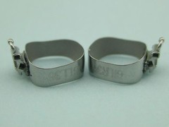 40Pcs Dental Orthodontic 1st Molar Band&Buccal Tube U3/L2 Non-convert. Roth .018