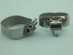 40Pcs Dental Orthodontic 1st Molar Band&Buccal Tube U3/L2 Non-convert. MBT .022