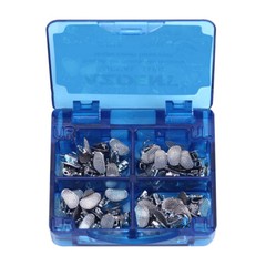 AZDENT Dental Orthodontic Buccal Tubes 1st/2nd Molar Non-Conv Roth MBT 022 018