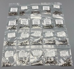 Standard MBT 022 Slot Hooks 345 Orthodontic Brackets Braces 50pc/bag Metal Bulk