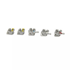 Dental Orthodontic Metal Brackets Mini MBT MIM Braces 018 022 345 Hooks